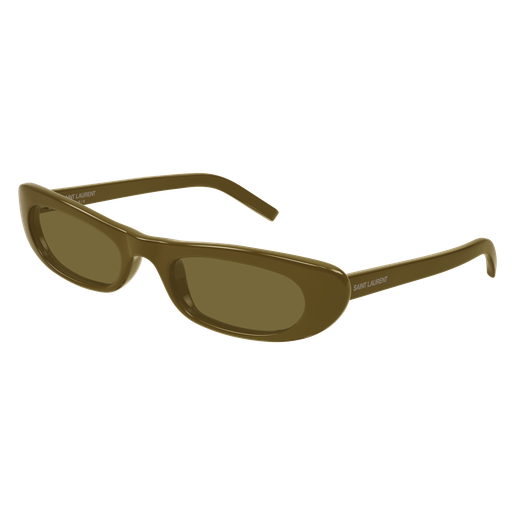 Occhiali da sole Saint Laurent Donna SL 557 SHADE006-BROWN-BROWN-BROWN53 - SL 557 SHADE006-BROWN-BROWN-BROWN53